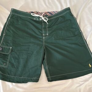 Polo by Ralph Lauren Men's Green Swim Shorts